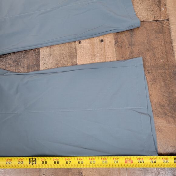 Athleta Womens 10P Cosmic Kick Flare Pull On Pant Metropolis‎ Gray Casual 981485 - Picture 11 of 13